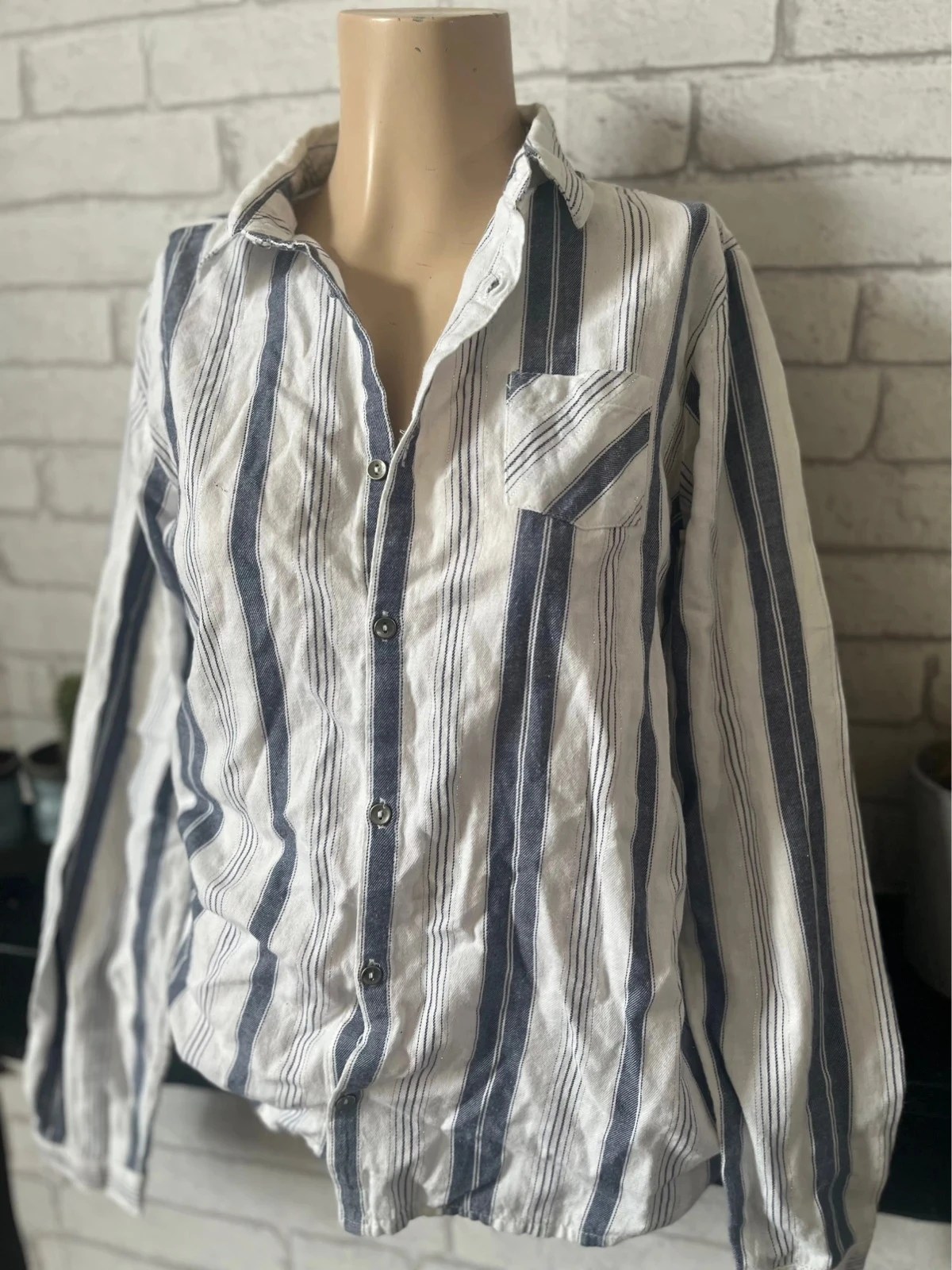 Chemise fille rayée In Extenso – 14 ans – Très bon état – photo 2